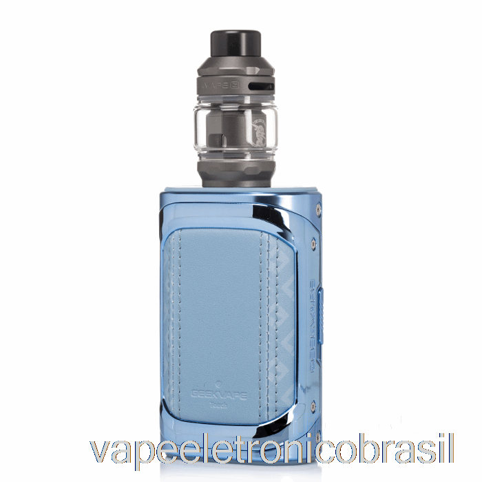 Vape Recarregável Geek Vape T200 Aegis Touch Starter Kit Azul Celeste